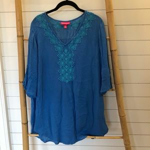 Lilly Pulitzer for target blue tunic cover up